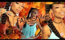 Fall Makeup Hair & Outfit Look !