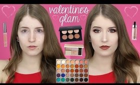 VALENTINE'S DAY GLAM MAKEUP TUTORIAL ♡