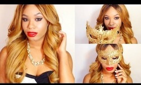 Masquerade | Makeup Hair Outfit | BeautybyGenecia