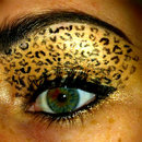 Cheetah Print Eye Shadow
