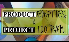 PRODUCT EMPTIES #14 | Project 💯 Pan INTRO | Natural Hair Skincare Home  | MelissaQ