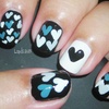 Hearts (inspired by MKmyday nails)