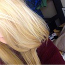 Blonde hair