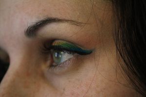 Rainbow Eyes (detail)