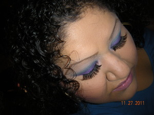 Water Color Me....Purple and Blue L.A. Colors in Southern Belle