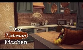 Sims 4 Room Build Cozy Victorian Kitchen