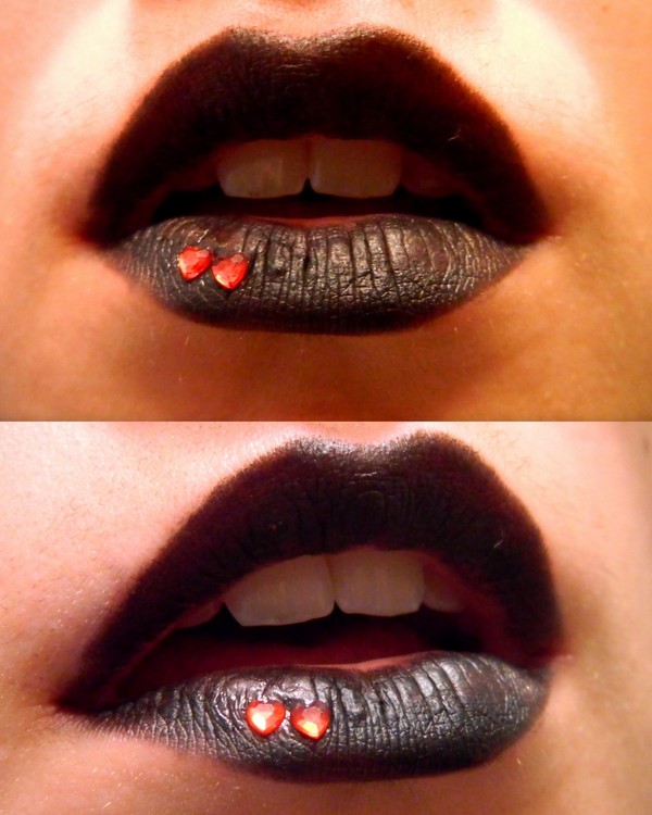 Black Heart Lips Paula A s Photo Beautylish