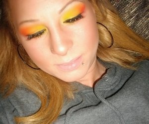 I used my 120 Palette for this look,