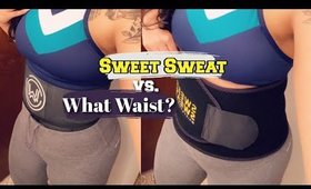 Sweet Sweat Waist Trimmer vs What Waist Definer Review #fitnessjourney #sweetsweat #waisttrainer