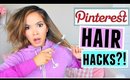 Pinterest HAIR Hacks Tested!