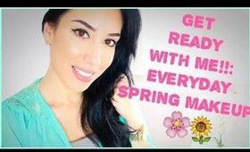 HACKED! Get Ready With Me!! Simple & Fresh Spring Makeup Routine with MamiChula8153