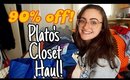 90% off PLATOS CLOSET HAUL! | HUGE HAUL TO RESELL ON POSHMARK AND EBAY