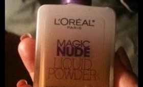 Review: Loreal Magic Nude Liquid Powder Foundation