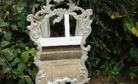 How to paint shabby chic furniture!