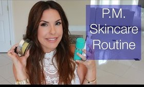 Nightly Skincare Routine "P.M. Skincare" Products