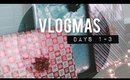 Vlogmas Days 1-3 | Gunman on Campus, Meet My Housemates!