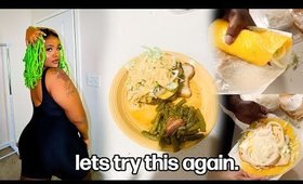 WHAT I EAT IN A DAY | Trying Failed Recipes Again