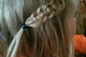 Four strand slide up braid 