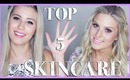 Top 5 Skincare Products! ♡ ft Karissa Pukas!