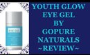 YOUTH GLOW EYE GEL~ REVIEW & DISCOUNT!!!