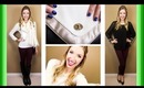 ♥ Get Ready with Me ♥ Day to Night Outfits, Makeup & Hair!  HAPPY HAULIDAY STYLEHAUL GIVEAWAY