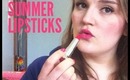 Favorite Summer Lipsticks | Drugstore | 2013