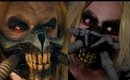 Immortan Joe Mask Mad Max Halloween Makeup Tutorial 2015