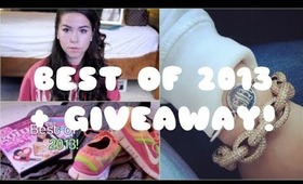 Best of 2013 tag + Giveaway!