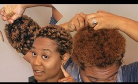 Type 4B? Wash and Go on short hair with Ecostyler Gel! Cyn Doll