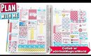 Plan As I Go: PEPPERMINT Plan With Me COLLAB | Erin Condren Life Planner Weekly Spread #78 1
