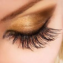 Gold Eye Shadow by MakeUpDork Cosmetics