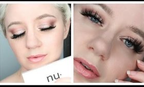 Nubounsom 3D Mink Lashes Bella on Hooded Eyes | Lustrous Beauty