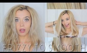 HOW TO TAME FRIZZY HAIR | My Hair Care Routine