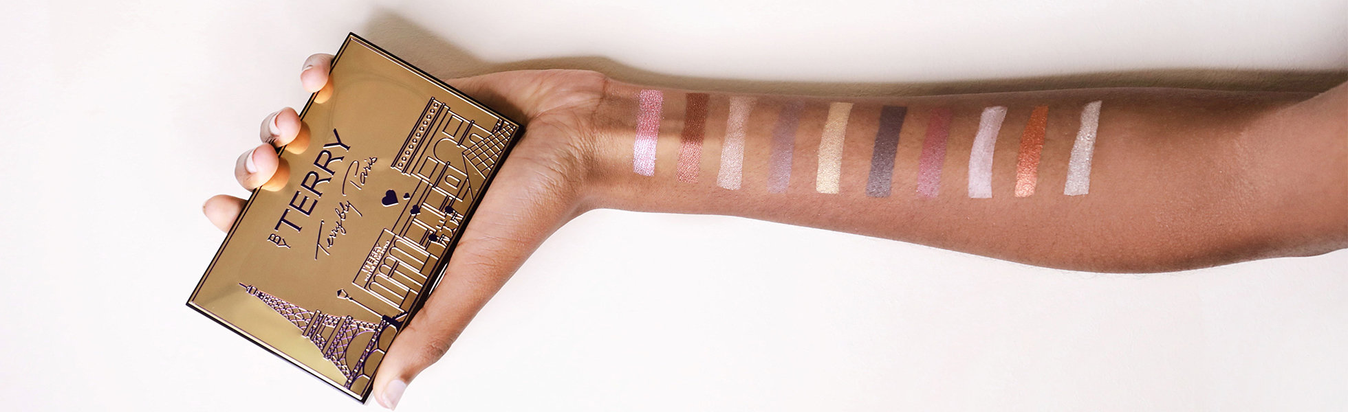 BY TERRY VIP Expert Palette – Paris by Light Arm Swatches