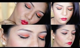 Gold Double Winged Eyeliner Tutorial | SuperPrincessjo