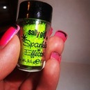 Sally Girl Glitter in Gleaming Green!