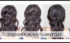 3 Summer Ready Hairstyles with Remington
