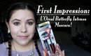 First Impression: L'Oreal Butterfly Intenza Mascara!