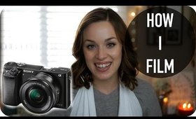 How I Film My YouTube Videos | Loveli Channel