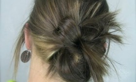 2 min. Cute Holiday Updo I Naturesknockout