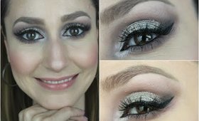 Maquillaje Ahumado con Brillantina personalizada