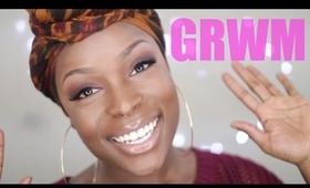 GRWM| Red-Brown Eyeshadow Look