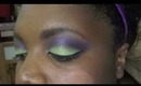 Electric Lime and Grape Smoothie with Hot Topic Shadows