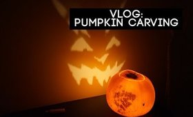 Vlog: Pumpkin Carving and Camera Testing || Lilac Ghosts