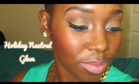 Holiday Neutral Glam | 2013 Holiday look #2