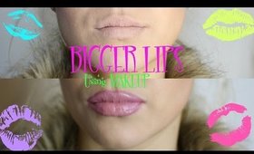 How To Get Bigger Lips Using Makeup