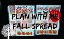 Plan With Me: Fall Spread (Scribble Prints Co)