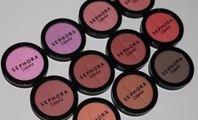 Sephora Colorful Blushes Swatches & Mini Review