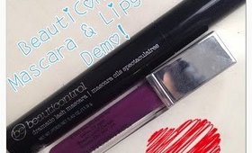 BeautiControl Dramatic Lash Mascara & Light Up Lipgloss Demo!