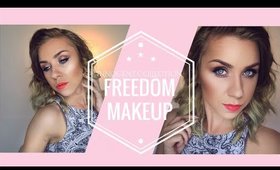 FREEDOM MAKEUP INNOCENT COLLECTION paleta 32 cieni MAKEUP TUTORIAL | Marta Wojnarowska